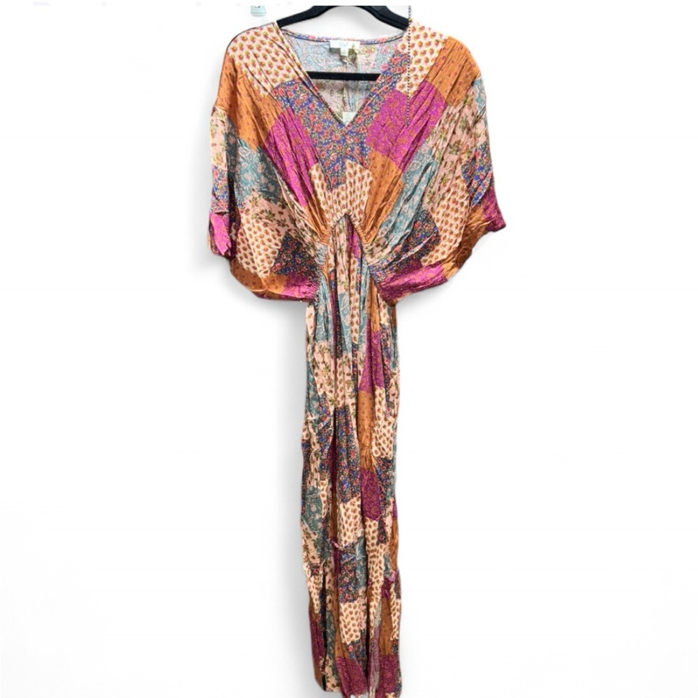 Easel NWT Size tag Medium oversized Patchwork Dress